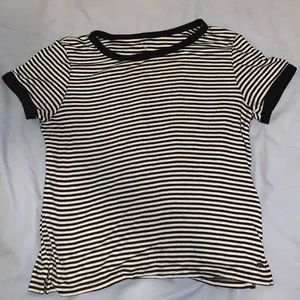 Striped B&W soft and sexy tee